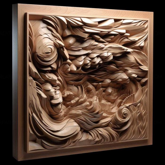 نموذج ثلاثي الأبعاد لآلة CNC 3D Art 